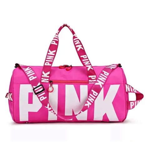 fake pink duffle bag|pink brand duffle bags.